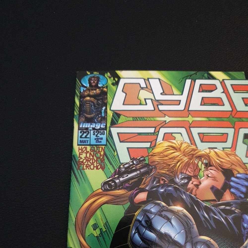 Image Comics Cyber Force 22 May 1996 Book Collector Silvestri Holguin Finch - Picture 2 of 10